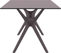 SİESTA IBIZA MASA 180 CM KAHVERENGİ