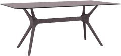 SİESTA IBIZA MASA 180 CM KAHVERENGİ