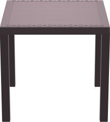 SİESTA  ORLANDAO MASA 80 CM KAHVERENGİ
