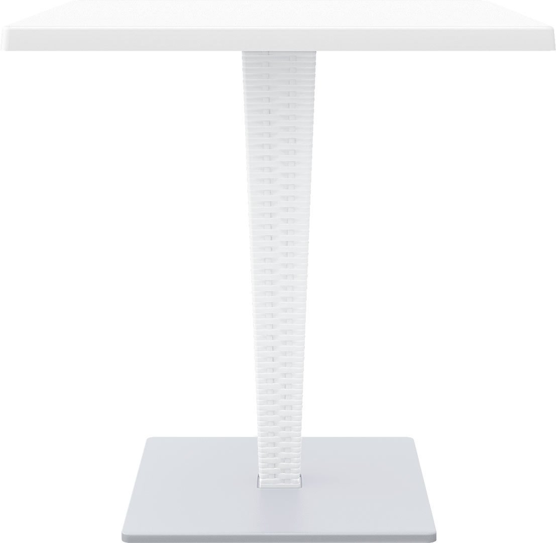 SİESTA RIVA KARE  MASA 70*70 CM BEYAZ