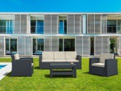 SİESTA MONACO LOUNGE SET XL MİNDERLİ KOYU GRİ