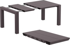 SİESTA VEGASARUBA MASA SANDALYE TAKIMI 4 KİŞİLİK MİNDERLİ KAHVERENGİ