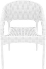 SİESTA  PANAVEGAS 8 KİŞİLİK  MASA SANDALYE TAKIMI BEYAZ