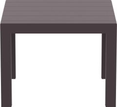 SİESTA  PANAVEGAS 4 KİŞİLİK  MASA SANDALYE TAKIMI (MİNDERSİZ) KAHVERENGİ